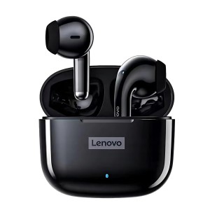Słuchawki bezprzewodowe Lenovo LP40 Pro – Bluetooth, wodoodporne, czarne, TWS