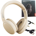 Lenovo TH30 czarne – słuchawki Bluetooth 5.3 z ANC, mikrofonem i mocnym basem. W zestawie kabel USB-C, AUX i instrukcja. Do muzyki, rozmów i gier. Składane, komfortowe, czas pracy 9h, standby 100h.