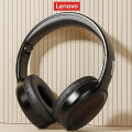Lenovo TH30 czarne – słuchawki Bluetooth 5.3 z ANC, mikrofonem i mocnym basem. W zestawie kabel USB-C, AUX i instrukcja. Do muzyki, rozmów i gier. Składane, komfortowe, czas pracy 9h, standby 100h.